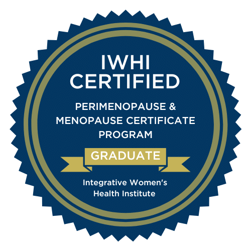 Integrative Women's Health Institute Perimenopause & Menopause Graduate Certificate